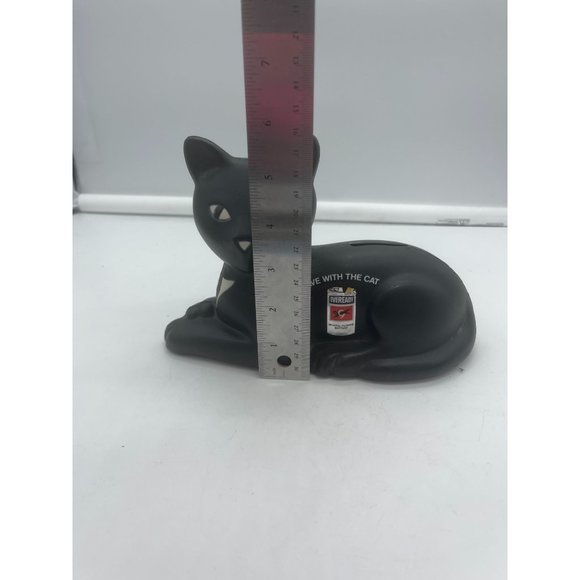 Vintage Eveready Battery Black Cat Plastic Coin Bank 1981 - Picture 8 of 8